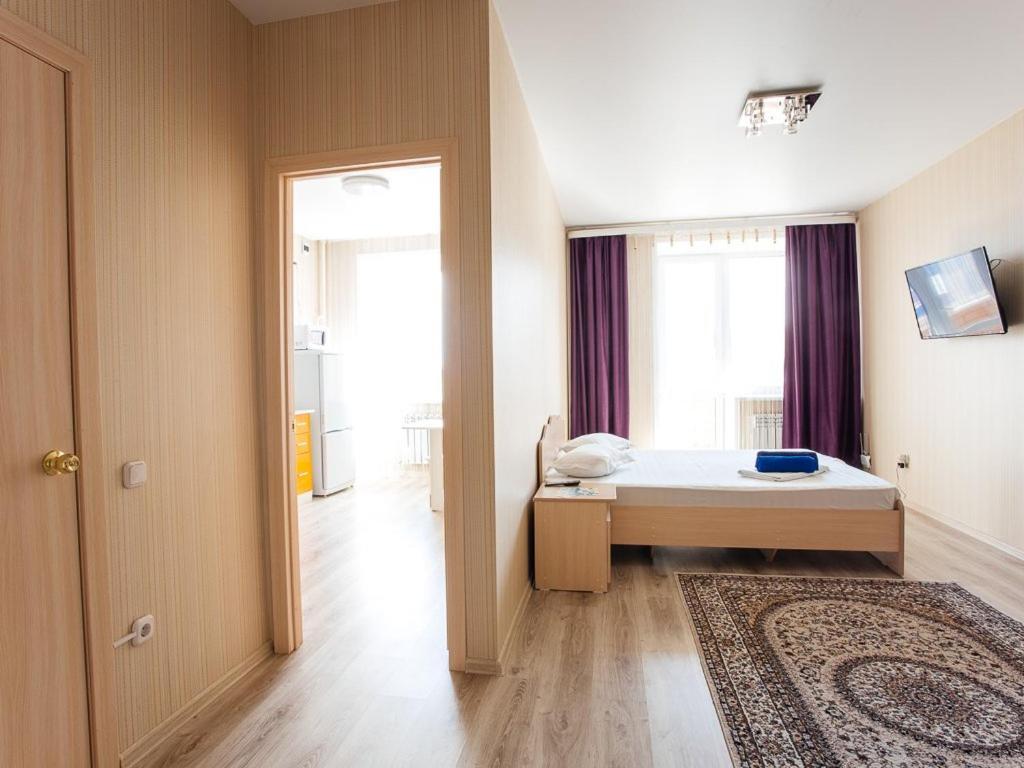 наримановская 66-91, уютная 1 комнатная в новом доме в Jana Qala от компании Apartment *